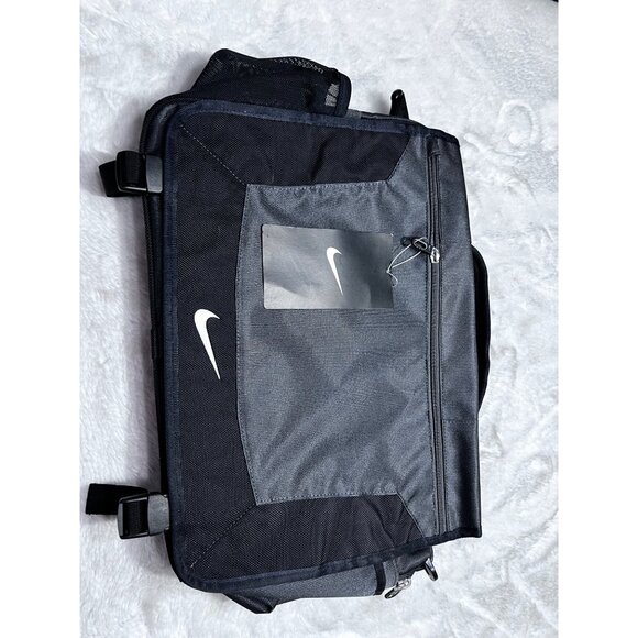 Nike Golf Adult Unisex Messenger Bag Black & Gray Polyester - Picture 4 of 11